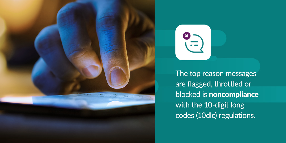 Top reasons sms messages are flagged