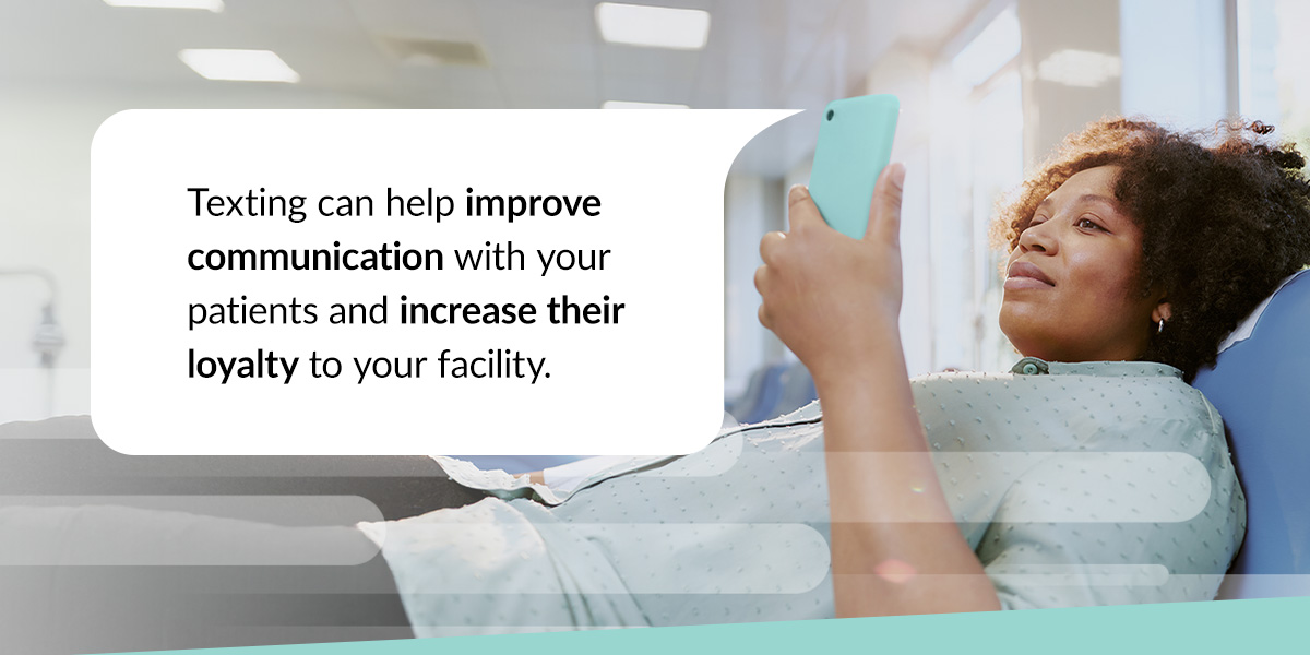sms improves patient experience