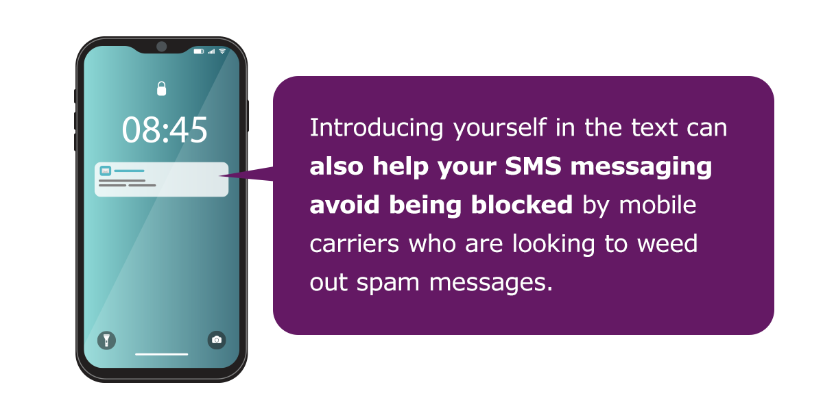 introduce yourself in sms