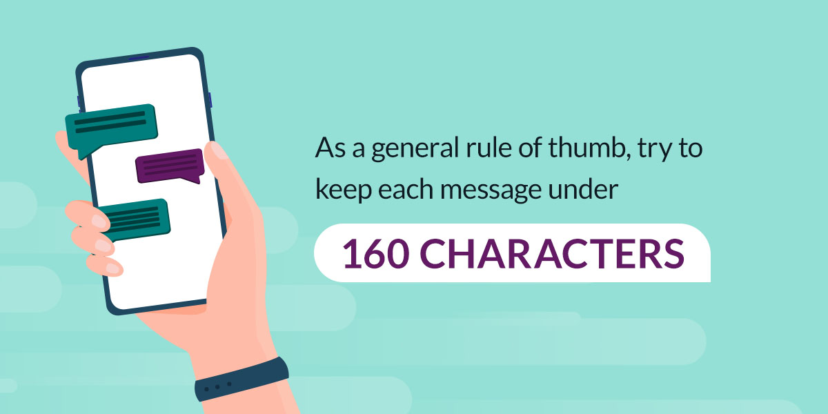 Keep SMS short and sweet