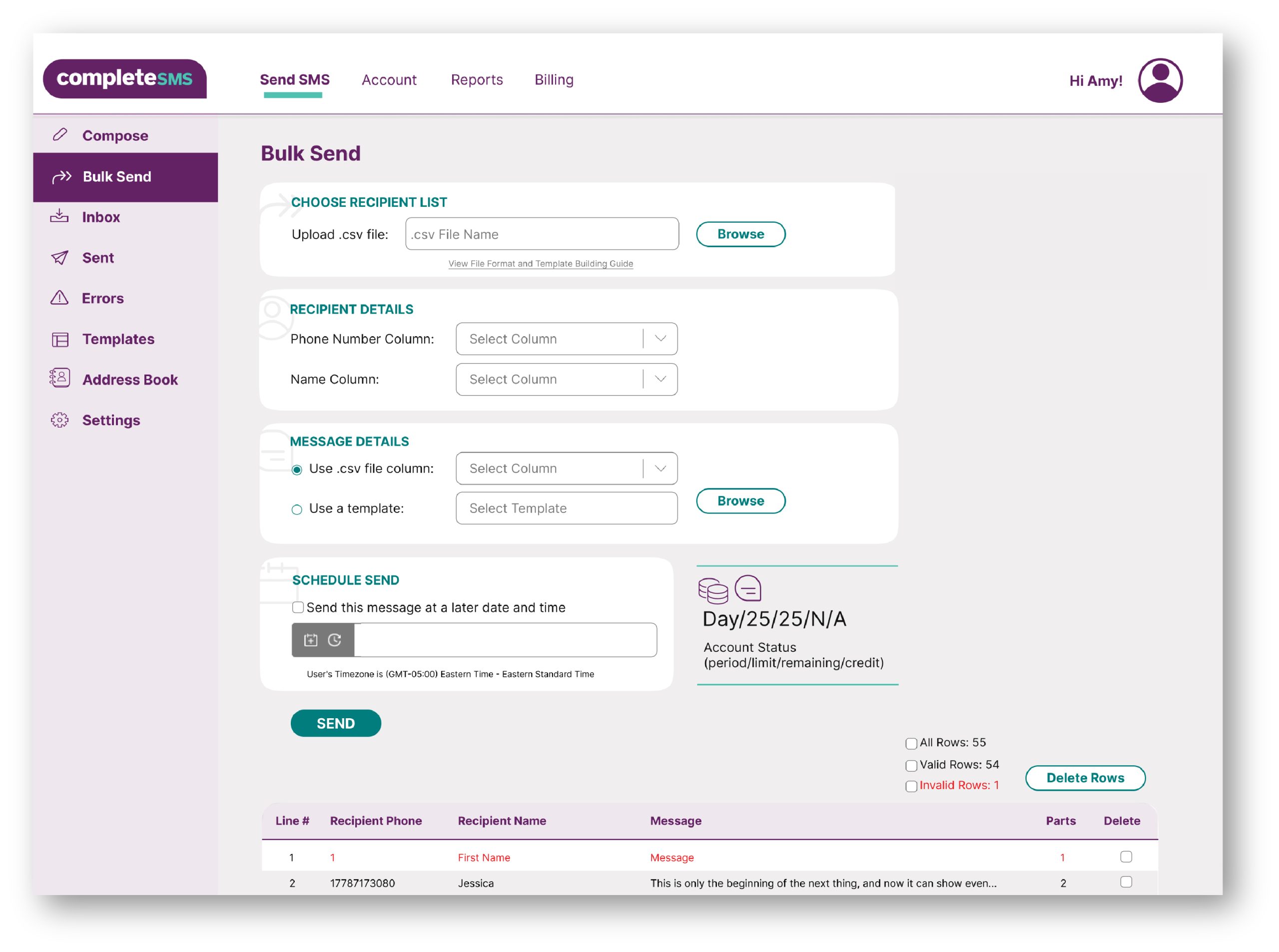image of bulk sms send