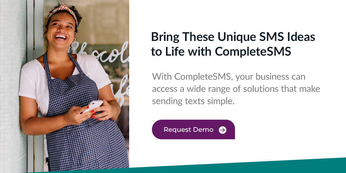 Request a retail SMS demo