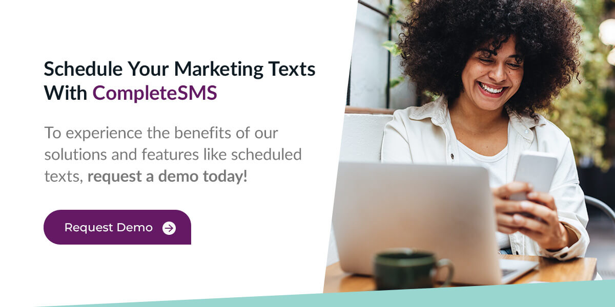 Schedule an SMS Demo